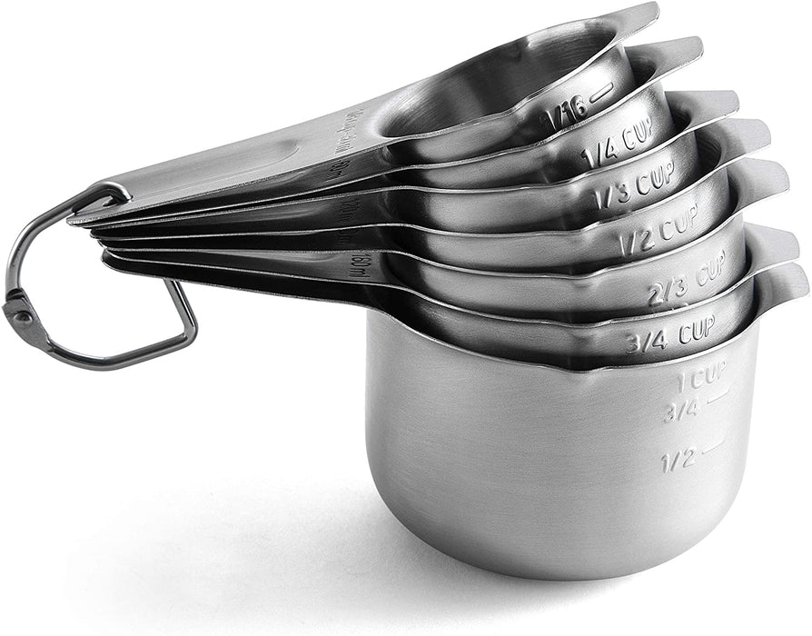 Stainless Steel Measuring Cups - Set of 7
