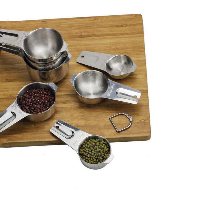 Stainless Steel Measuring Cups - Set of 7